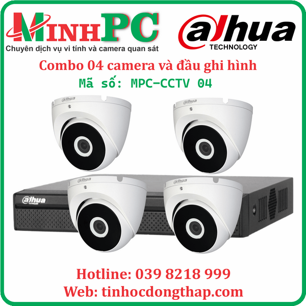 Combo camera giá rẻ cho gia đình MPC-CCTV 04 tại Cao Lãnh Combo camera giá rẻ cho gia đình MPC-CCTV 04 tại Cao Lãnh