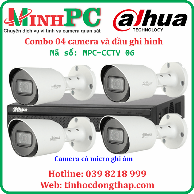 Combo camera gia đình MPC-CCTV 06